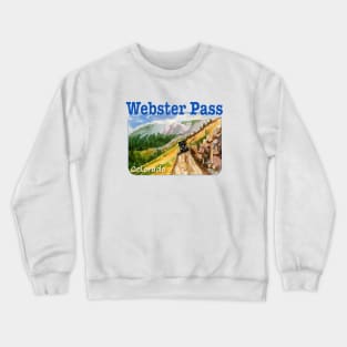 Webster Pass, Colorado Crewneck Sweatshirt